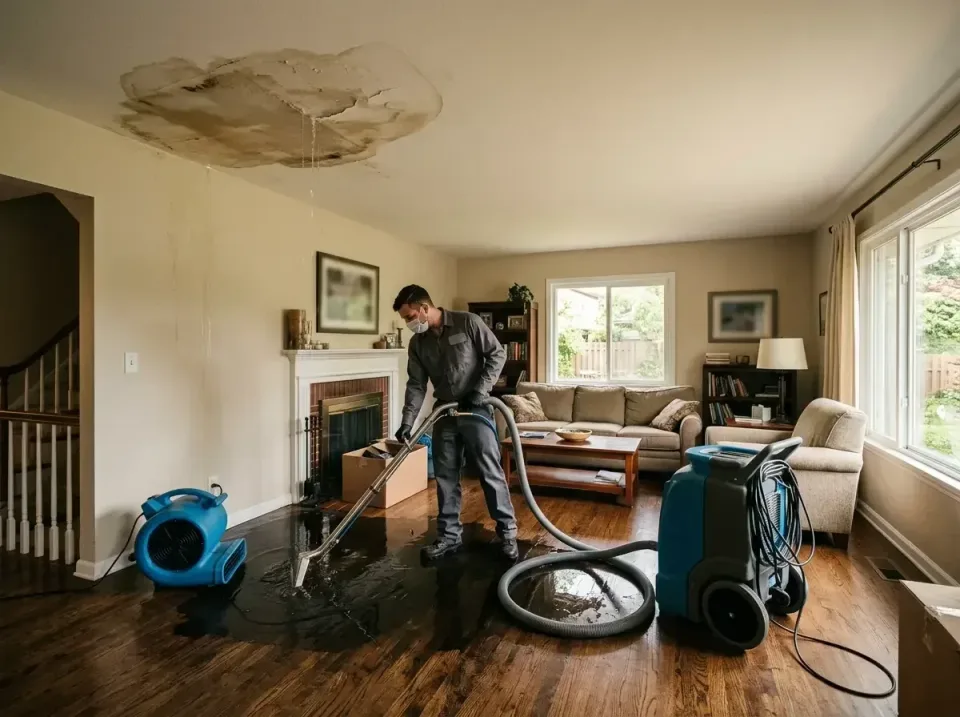 attic-pipe-burst-ceiling-drip-008 — frequently asked questions, Water Damage Restoration & Carpet Care in Westchester, IL